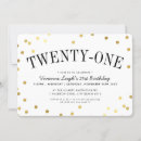 Search for stylish 21st birthday invitations Chic