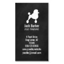 Search for poodle business cards Dog