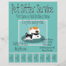 Search for cat sitter flyers Pets