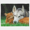 Search for siberian husky blankets Funny