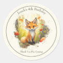 Search for happy birthday thank you stickers Woodland