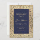 Search for floral retirement party invitations Script