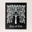 Search for tree of life puzzles Black and white