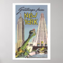 Search for famous landmarks posters New york city