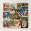 Search for santa claus puzzles Vintage