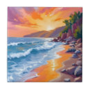 Search for hawaii sunset Watercolor