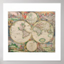 Search for old world posters Map