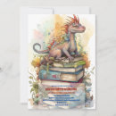 Search for dragons invitations Fairy tale