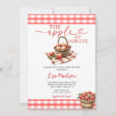 Search for gingham apple invitations Apple of our eye