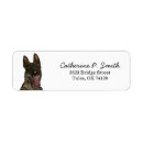 Search for belgian malinois return address labels Pet