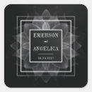 Search for effect wedding stickers Newly weds