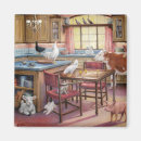 Search for cow and chicken magnets Animals