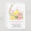 Search for pink lemonade baby shower invitations Citrus