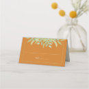 Search for greenery place cards Green and white