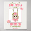 Search for ballerina birthday posters Girl