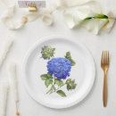 Search for hydrangea paper plates Blue flowers