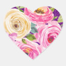 Search for heart bridal shower stickers Roses