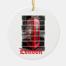 Search for telephone christmas tree decorations Phone box