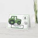 Search for green tractor cards Boy