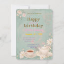 Search for shabby chic tea party invitations Elegant