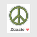 Search for symbol of power stickers Hippie