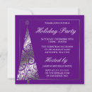 Search for purple silver christmas invitations Modern