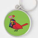 Search for cardinal bird key rings Red