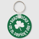 Search for st patricks birthday key rings Lucky
