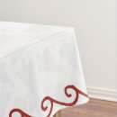 Search for red and white tablecloths Cotton