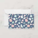 Search for seashells note cards Summer