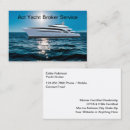 Search for yacht business cards Marina