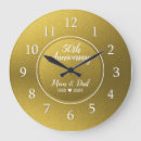 Search for golden wedding anniversary clocks Parents