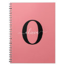 Search for bridal shower notebooks Monogrammed