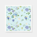 Search for vintage blue white floral napkins Baby shower