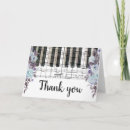 Search for piano thank you cards Keyboard