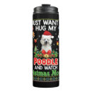 Search for poodle travel mugs Merry christmas