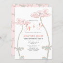 Search for sip and see baby girl shower invitations Elegant