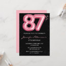 Search for black balloons invitations Pink