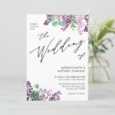 Search for wisteria wedding invitations Modern