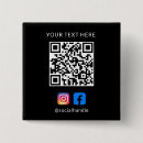 Search for qr code badges Black