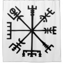 Search for viking shower curtains Vegvisir