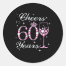 Search for 60 year anniversary stickers Diamond jubilee