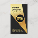 Search for semi truck business cards Trucker