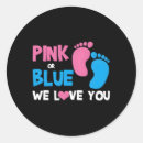 Search for we love stickers Gender reveal