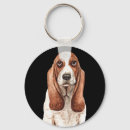 Search for basset hound key rings Cute