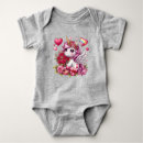 Search for valentines day baby bodysuits Red