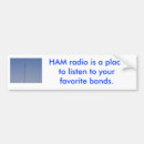 Search for ham radio bumper stickers Funny