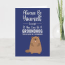 Search for happy groundhog cards Animals