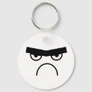 Search for angry round key rings Grumpy