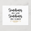 Search for learning postcards Motivational